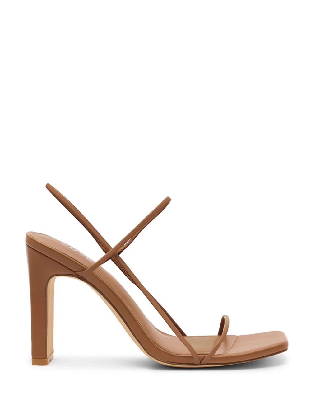 Covet Shoes MADISON Tan Heels - Strappy Heel Sandal